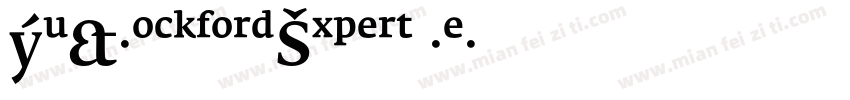 Hu_RockfordExpert Re字体转换